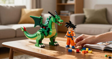 LEGO Dragon Ball: Shenron & Goku Set Officially Announced