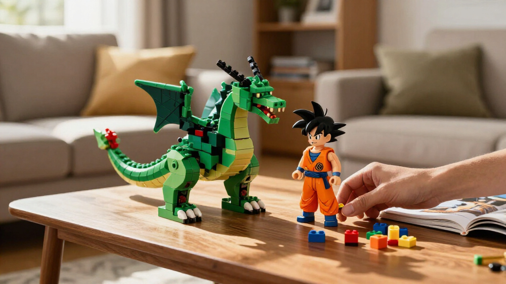 LEGO Dragon Ball: Shenron & Goku Set Officially Announced