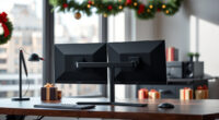 VIVO Dual Monitor Desk Mount: A Smarter Holiday Desk Upgrade