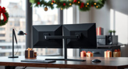 VIVO Dual Monitor Desk Mount: A Smarter Holiday Desk Upgrade
